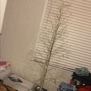 Shimmering Silver Holiday Tree